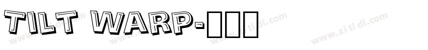 Tilt Warp字体转换